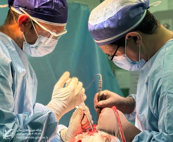 خروج موفق تومور مغزی ۱۲۰ گرمی در بیمارستان علامه بهلول گنابادی